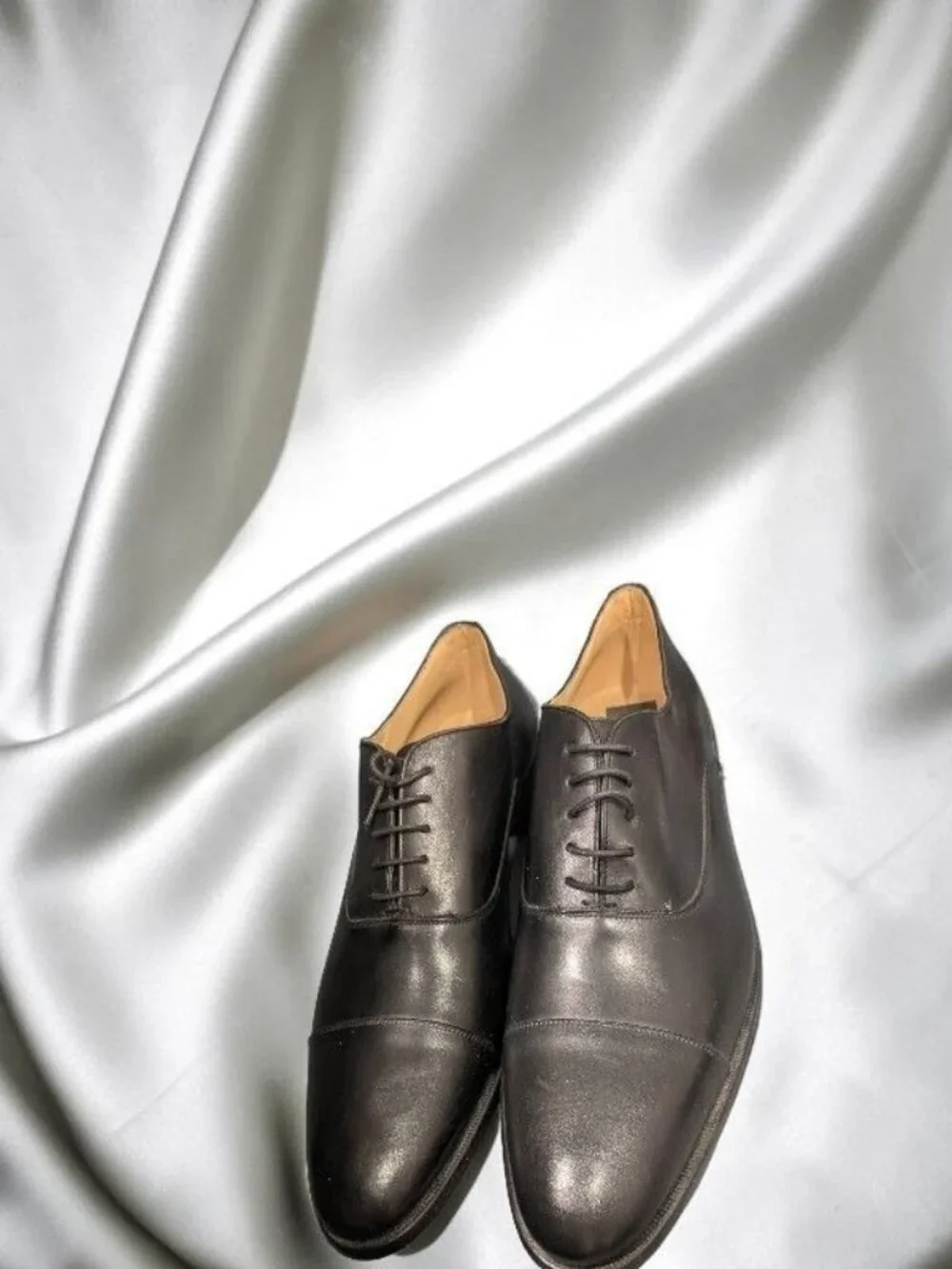 To Boot NY Adam Derrick Black Leather Derby Shoes Size 12D- Display Model !